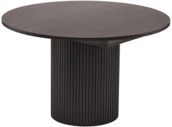 Bonami Selection Kerek bővíthető étkezőasztal tölgyfa dekorral ø 115 cm Malaga - Bonami Selection