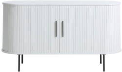 Unique Furniture Fehér komód tolóajtóval 140x76x45 cm Nola - Unique Furniture