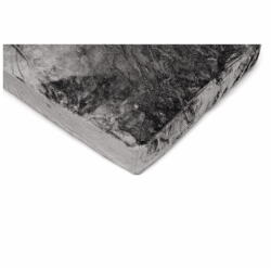 My House Szürke kétszemélyes mikroplüss lepedő, 180 x 200 cm - My House