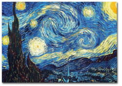 Wallity Fali vászon kép Vincent Van Gogh másolat, 100 x 70 cm