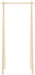 Karup Natúr színű borovi fenyő ruhatartó állvány Hongi - Karup Design