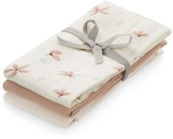 Cam Cam Copenhagen Bio pamut pelenka készlet 3 db-os 70x70 cm Windflower Creme, Dusty Rose, Powder - Cam Cam Copenhagen