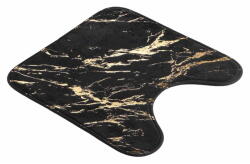 douceur d'intérieur Fekete-aranyszínű fürdőszobai kilépő 45x45 cm Aquamarbre - douceur d'intérieur