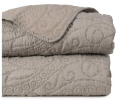 Ixia Szürkésbarna steppelt ágytakaró 180x260 cm - Ixia - bonami - 30 252 Ft