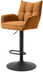 Unique Furniture Narancssárga állítható magasságú bárszék szett 2 db-os Marilla - Unique Furniture