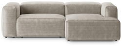 Cosmopolitan Design Bézs kordbársony sarokkanapé (jobb oldali-heverő résszel) Bergamo - Cosmopolitan Design - bonami - 679 992 Ft