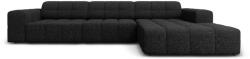 Cosmopolitan Design Antracitszürke sarokkanapé (jobb oldali) Chicago - Cosmopolitan Design