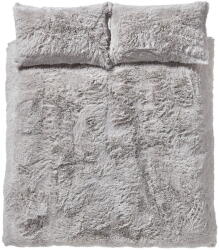 Catherine Lansfield Szürke kétszemélyes-hosszabbított ágyneműhuzat 230x220 cm Cuddly Deep Pile - Catherine Lansfield