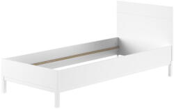 VIPACK Fehér borovi fenyő gyerekágy ágyrács nélkül 90x200 cm Eva - Vipack