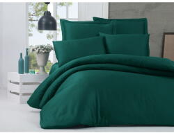 Mijolnir Alisa sötétzöld egyszemélyes ágyneműhuzat pamut-szaténból, 140 x 200 cm
