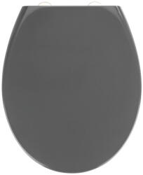 WENKO Samos sötétszürke WC-ülőke, 44, 5 x 37, 5 cm - Wenko