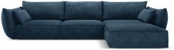 Mazzini Sofas Sötétkék sarokkanapé (jobb oldali) Vanda - Mazzini Sofas - bonami - 699 992 Ft