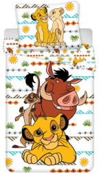 Jerry Fabrics Egyszemélyes pamut gyerek ágyneműhuzat 140x200 cm Lion King Africa - Jerry Fabrics