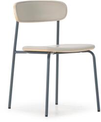 Marckeric Bézs kárpitozott rakásolható étkezőszék szett 2 db-os Saula - Marckeric