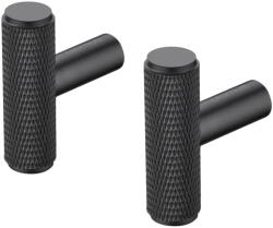 Blomus Fekete fali fém akasztó szett 2 db-os Rof - Blomus - bonami - 6 578 Ft