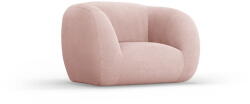 Cosmopolitan Design Világos rózsaszín buklé fotel Essen - Cosmopolitan Design