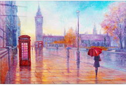 Wallity Üveg kép 70x50 cm London - Wallity