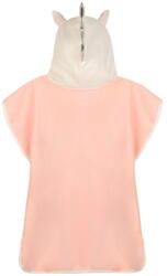 Good Morning Rózsaszín pamut gyerek fürdőponcsó Lola - Good Morning