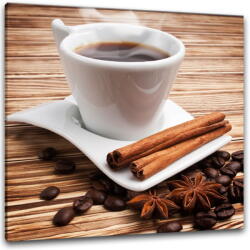 Styler Glasspik Coffee II fali kép, 30 x 30 cm - Styler