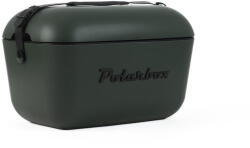 Polisur Sötétzöld hűtődoboz 12 l Classic Black - Polarbox