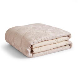 Catherine Lansfield Bézs damaszt steppelt ágytakaró 240x260 cm Damask Jacquard - Catherine Lansfield