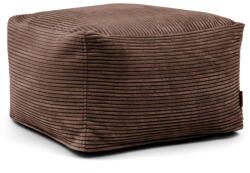 SLOWDOWN Sötétbarna kordbársony babzsákfotel Softbox MooG - SLOWDOWN