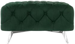 Ropez Sötétzöld bársony lábtartó Chelsea - Ropez