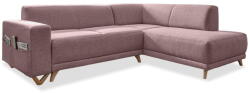 Miuform Rózsaszín kinyitható-tárolóhelyes sarokkanapé (jobb oldali-L alakú) Classy Sophie - Miuform - bonami - 451 992 Ft