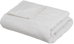 Unimasa Fehér frottír pamut fürdőlepedő 100x150 cm Simple - Casa Selección
