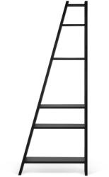 TemaHome Delta fekete könyvespolc - TemaHome