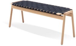 GAZZDA Fekete-natúr színű pad Klupa - Gazzda - bonami - 233 742 Ft