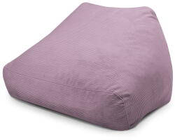SLOWDOWN Lila kordbársony babzsákfotel Sofa Snug - SLOWDOWN