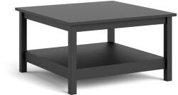 Tvilum Fekete dohányzóasztal 81x81 cm Madrid - Tvilum