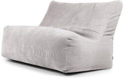 SLOWDOWN Világosszürke kordbársony babzsákfotel Sofa Seat Lounge - SLOWDOWN