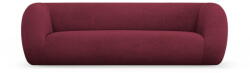 Cosmopolitan Design Borvörös buklé kanapé 230 cm Essen - Cosmopolitan Design