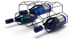 Leopold Vienna Fekete fém bortartó állvány - Leopold Vienna