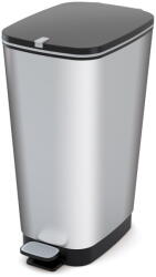KIS Ezüstszínű műanyag pedálos szemetes 45 l Chic Bin - KIS