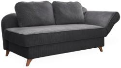 Miuform Szürke kordbársony heverő (jobb oldali) Chic Charlotte - Miuform