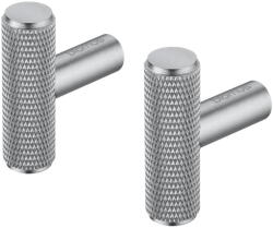 Blomus Matt ezüstszínű fali fém akasztó szett 2 db-os Rof - Blomus