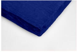 My House Sötétkék kétszemélyes mikroplüss lepedő, 180 x 200 cm - My House