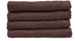 Catherine Lansfield Barna gyorsan száradó pamut törölköző szett 4 db-os 30x30 cm Quick Dry - Catherine Lansfield