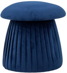 Bloomingville Sötétkék puff Roberta - Bloomingville