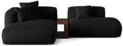 Micadoni Fekete moduláris sarokkanapé (bal oldali) Martina - Micadoni Home - bonami - 854 240 Ft