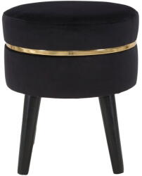 Mauro Ferretti Paris fekete, párnázott ülőke - Mauro Ferretti