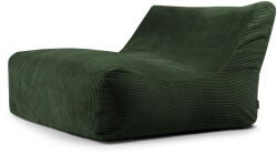 SLOWDOWN Zöld kordbársony babzsákfotel Sofa Lounge - SLOWDOWN