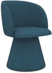 makamii Kék kárpitozott étkezőfotel Maia - Makamii