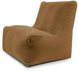 SLOWDOWN Barna buklé babzsákfotel Seat 100 Lounge - SLOWDOWN