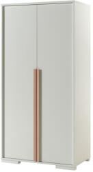 Vipack Fehér gyerek ruhásszekrény 99x195 cm London - Vipack