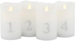 Sirius Karácsonyi fénydekoráció 4 db-os (magasság 13 cm) Sara - Sirius