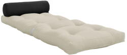 Karup Design Szürkésbézs futon matrac 70x200 cm Wrap Beige/Dark Grey - Karup Design